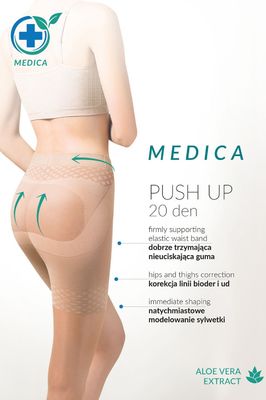 Колготки Gabriella 127 Medica Push-Up 20 Den Neutro